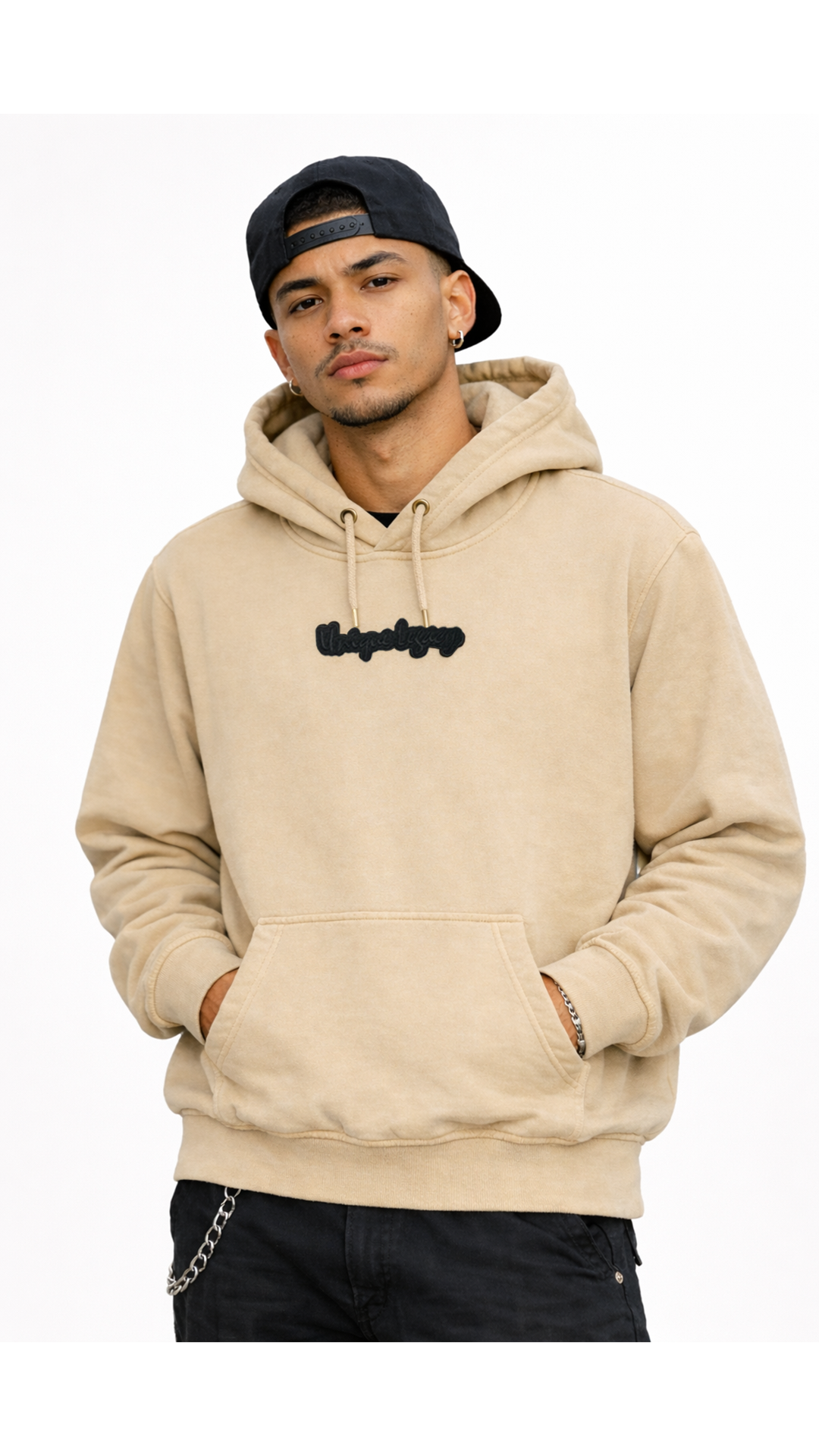 Signature French Terry Chenille Logo Hoodie